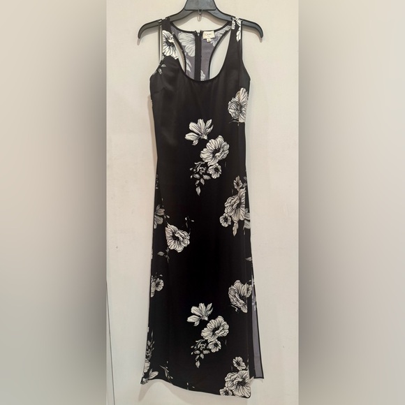 Cami NYC Small Black and White Hansen Dress in Botanical - Picture 1 of 12